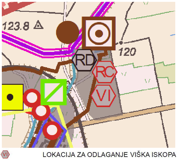 Odlaganje viška iskopa
